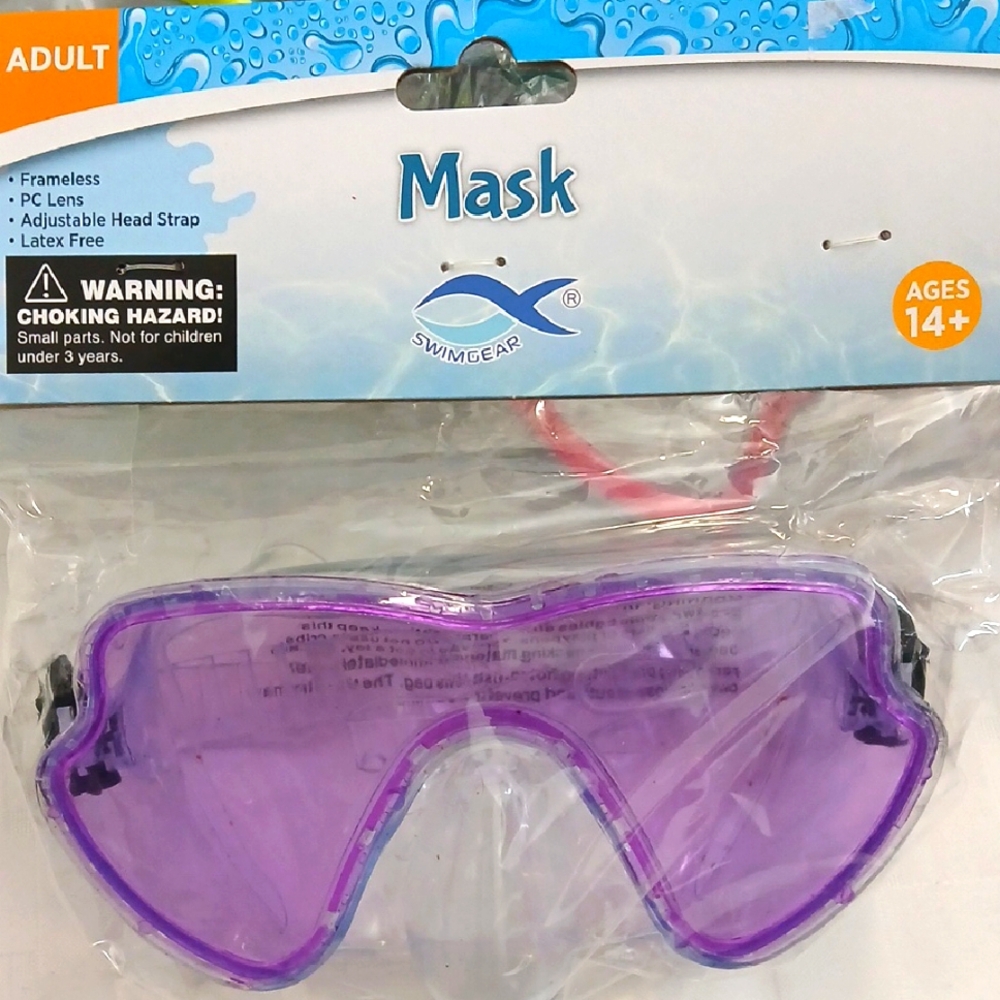 Purple Adult Swim Mask